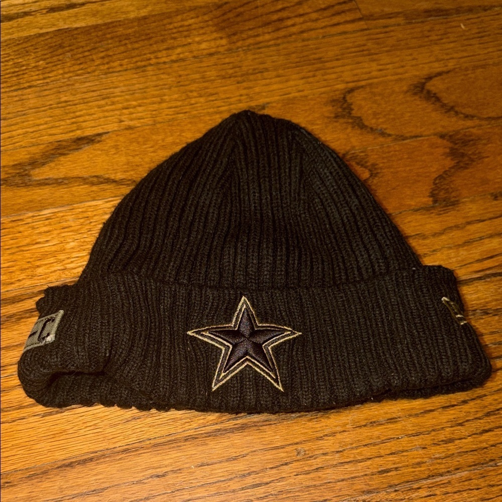 NFL Dallas Cowboys Navy Blue Beanie with Star Embroidery SIZE OS - Picture 1 of 5